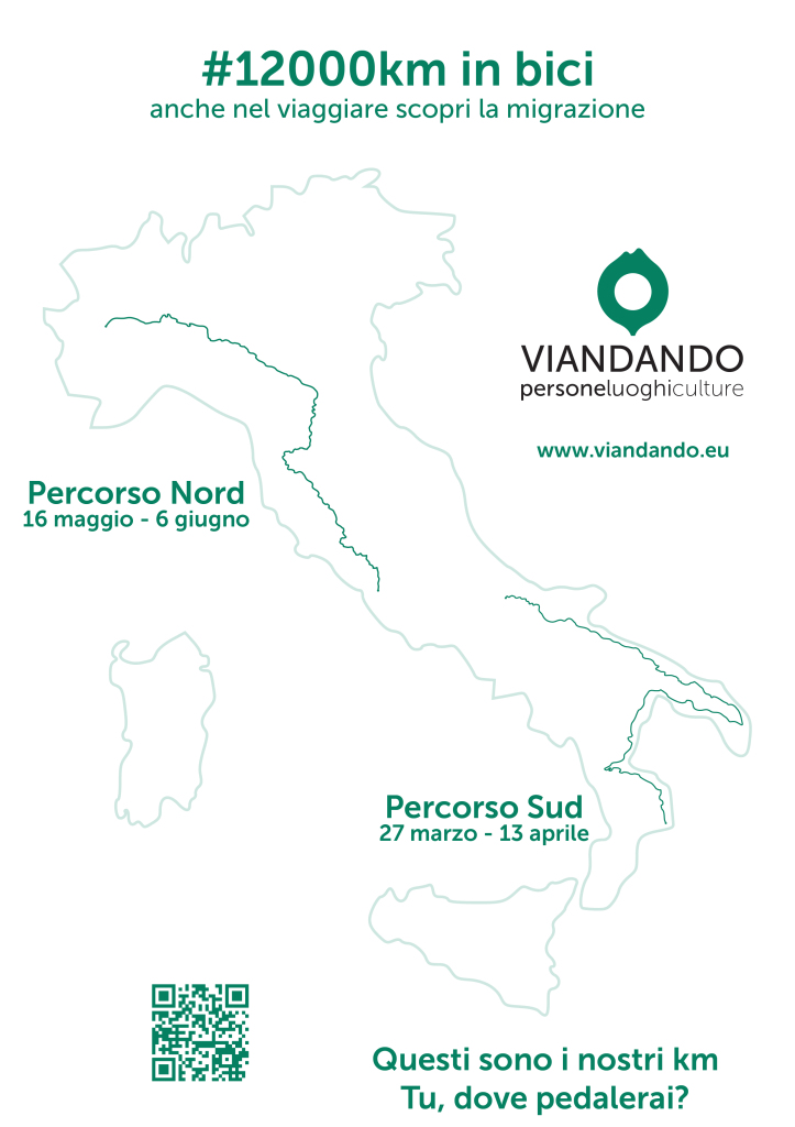 Viandando_Cartina percorsi